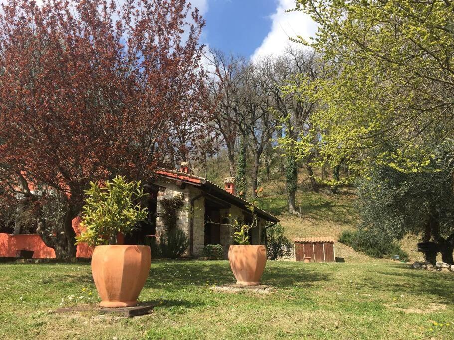 Casale Rosso Villa Castel San Felice Bagian luar foto
