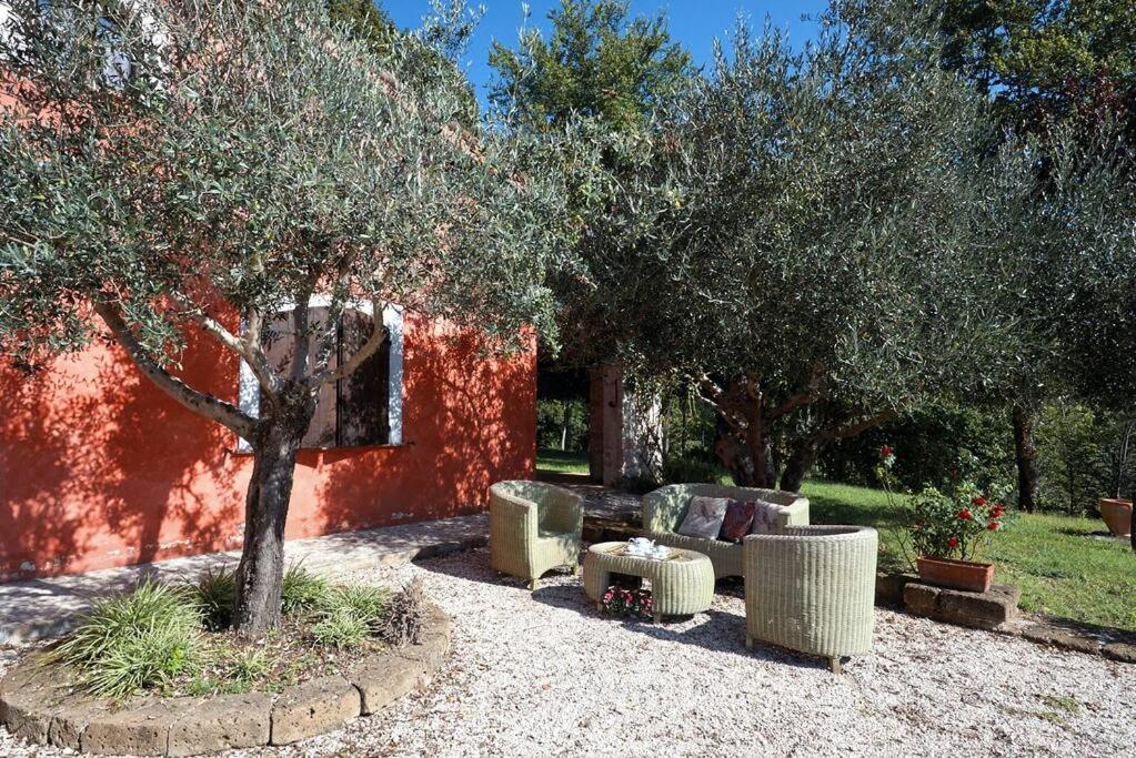Casale Rosso Villa Castel San Felice Bagian luar foto