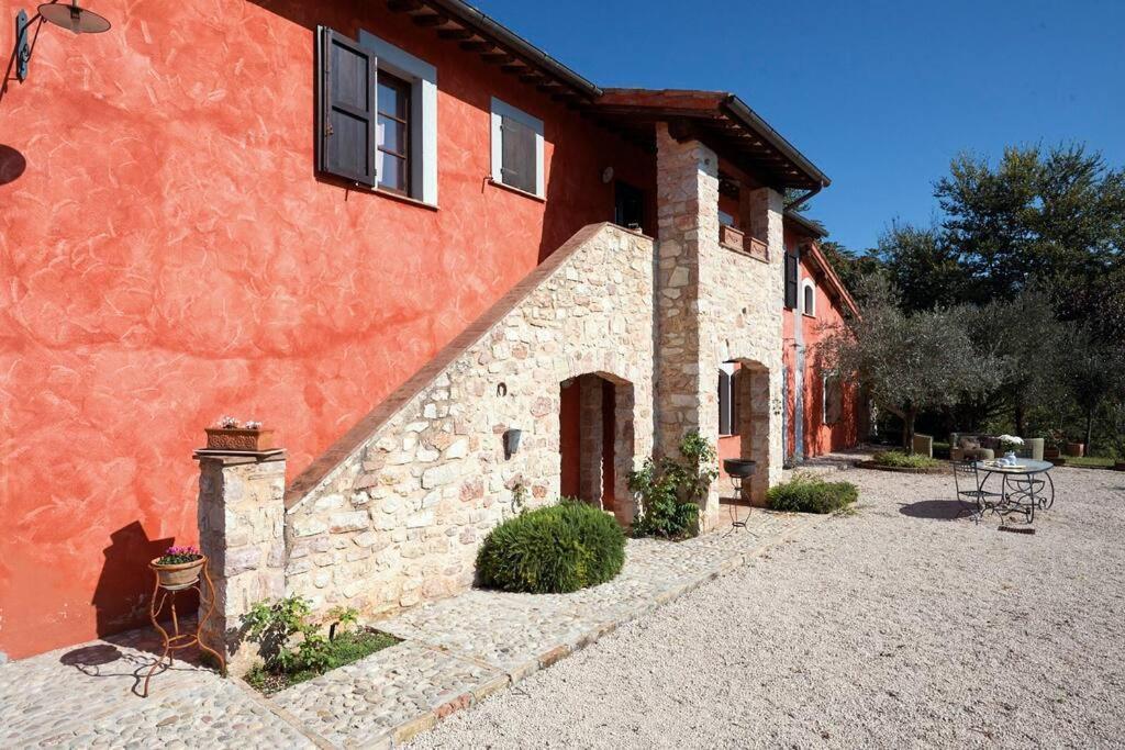 Casale Rosso Villa Castel San Felice Bagian luar foto